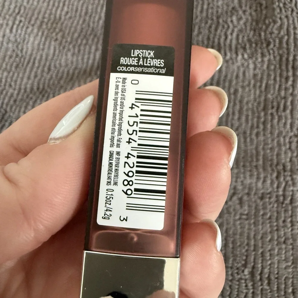 Maybelline Color Sensational Lipstick Makeup Cream Finish New 660 TOUCH OF SPICE